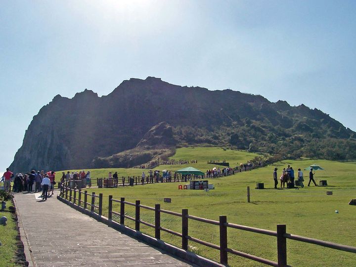 済州島 城山日出峰