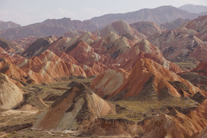 張掖 丹霞地貌（七彩丹霞）