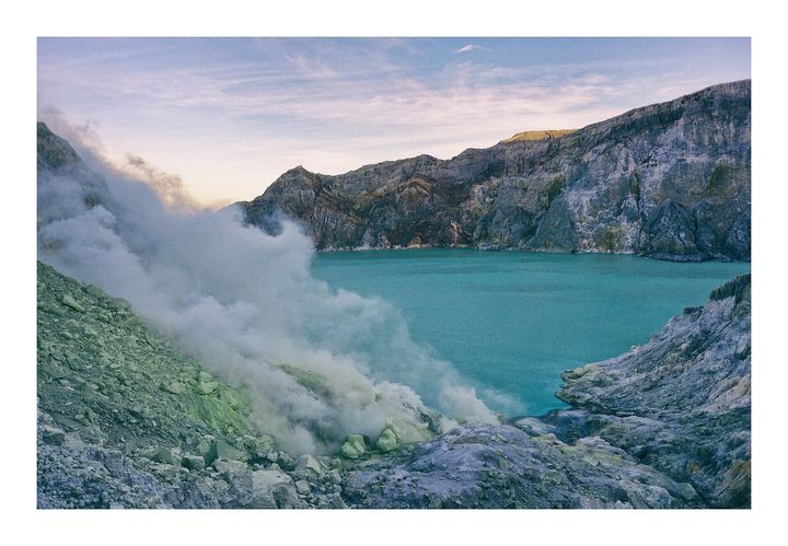 イジェン火山 ブルーファイア