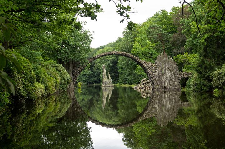 ザクセン・スイス バスタイ橋／ラコッツ橋（悪魔の橋）
