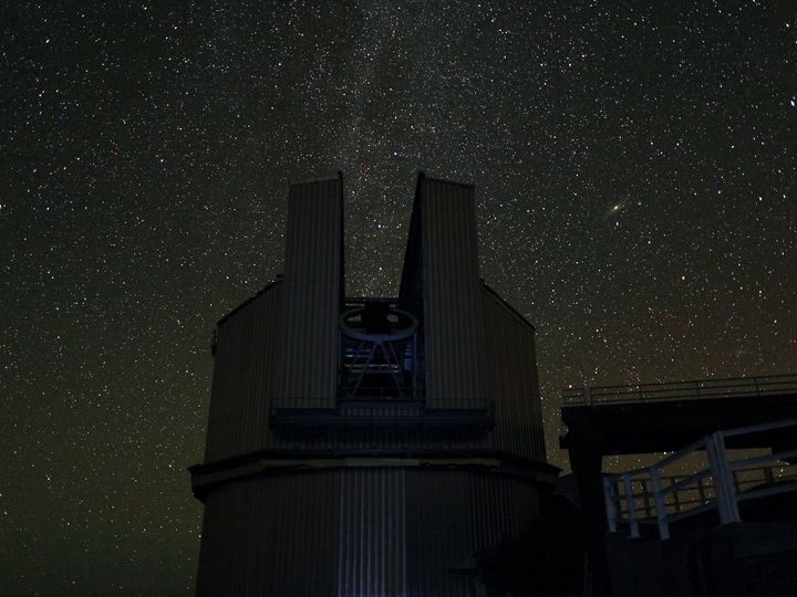 ラ・パルマ島 星空とカルデラ