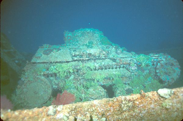 チューク（トラック）諸島の沈船